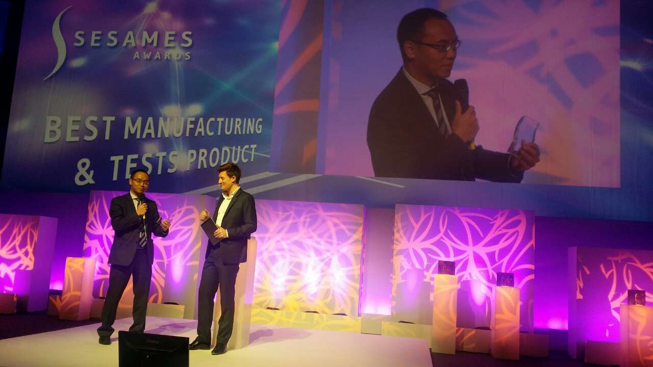 黄瓜视频在线免费观看产品荣膺2015法国SESAMES AWARDS大奖